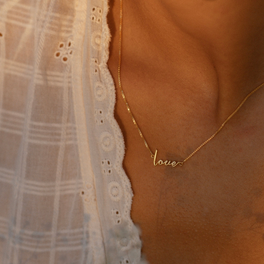 Love Necklace - Gold