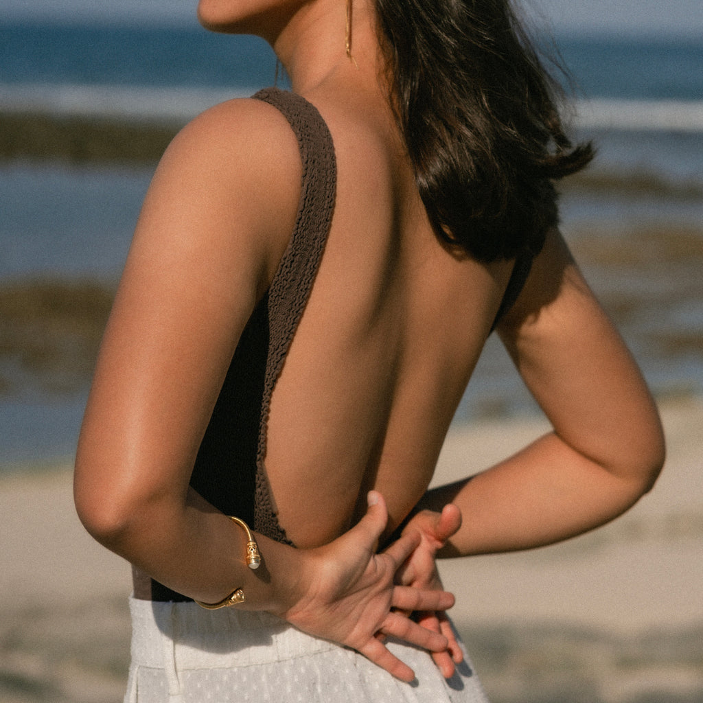 Timeless Island Cuff - Pearl • excluded from sale