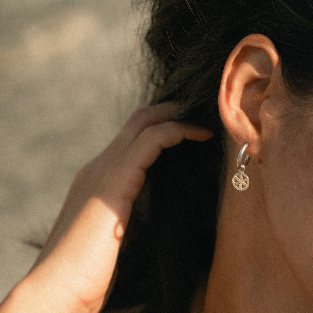 Fortune Hoop Earrings
