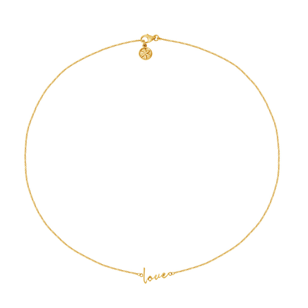 Love Necklace - Gold