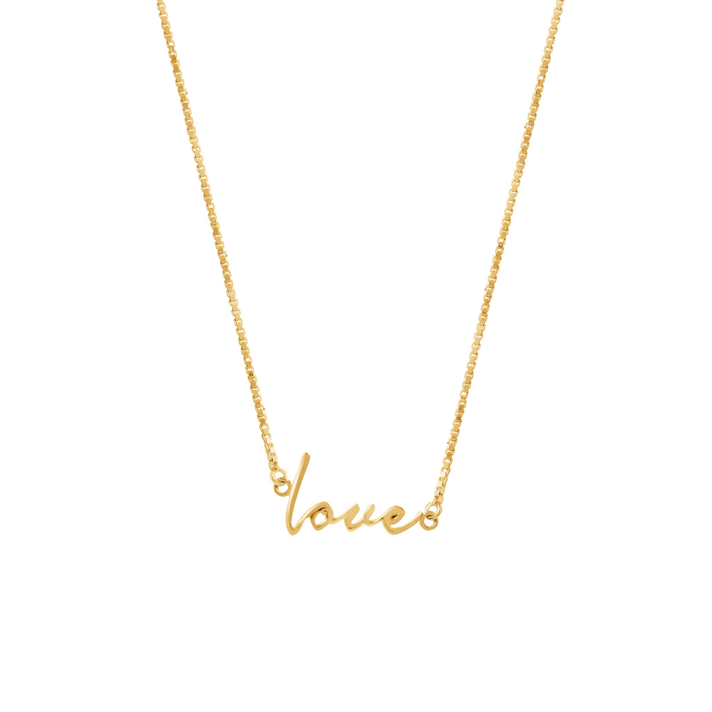 Love Necklace - Gold