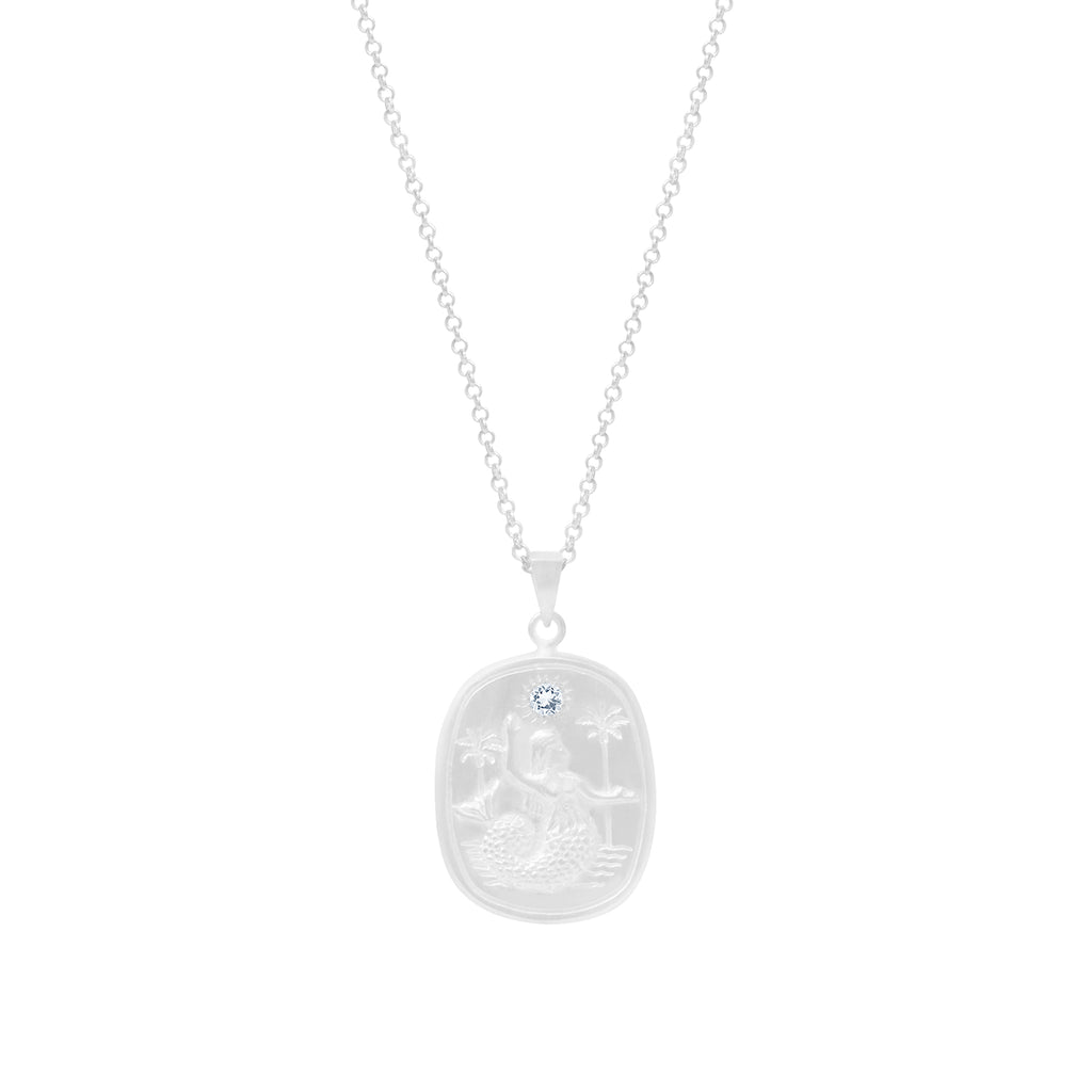 Sea Goddess Necklace - Crystal