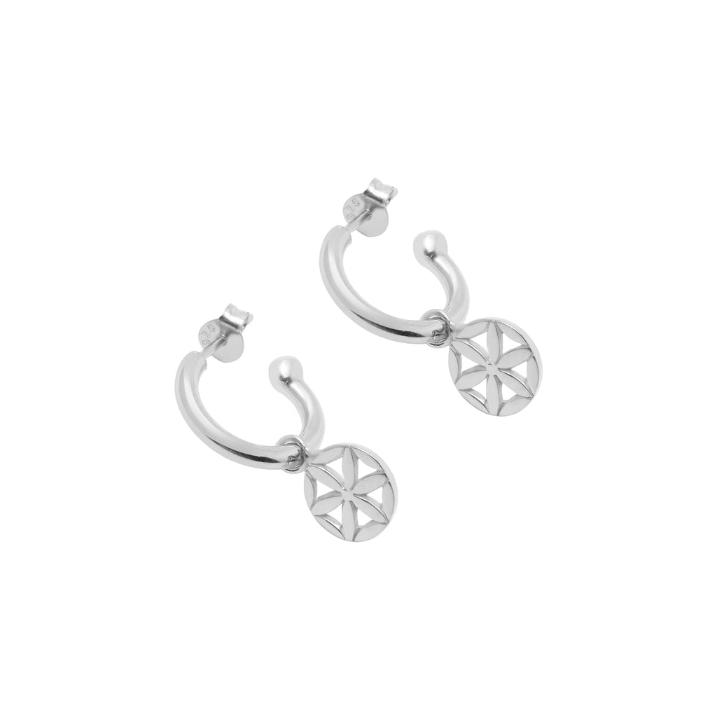 Fortune Hoop Earrings